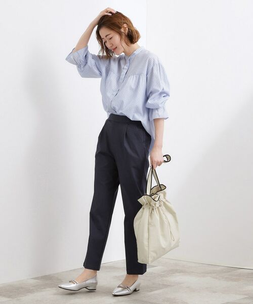 grove / グローブ ショルダーバッグ | 【撥水】巾着トリミングワンショルダー | 詳細2