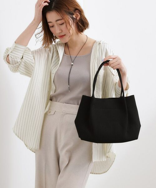 grove / グローブ トートバッグ | アソートニットトート | 詳細1