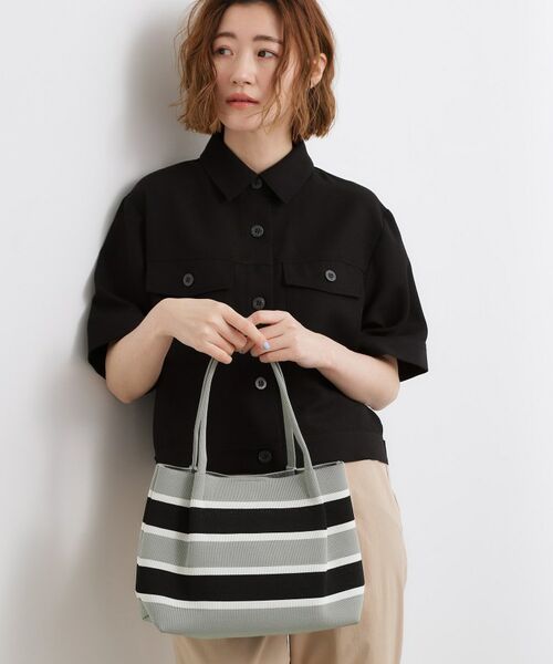grove / グローブ トートバッグ | アソートニットトート | 詳細3