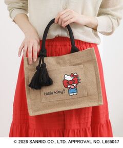 grove / グローブ トートバッグ | 【ハローキティ】ジュートタッセルトート