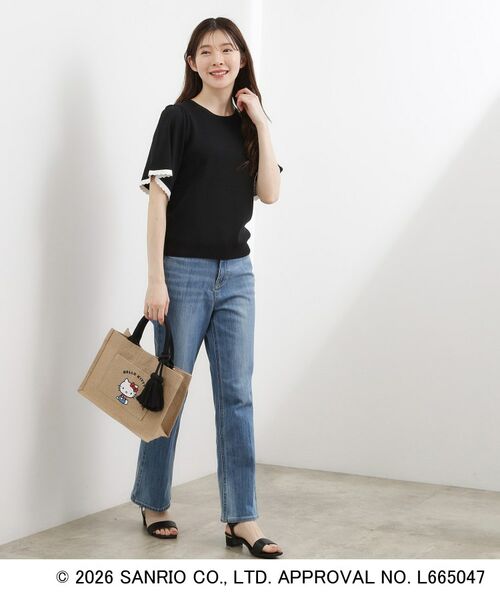 grove / グローブ トートバッグ | 【ハローキティ】ジュートタッセルトート | 詳細2