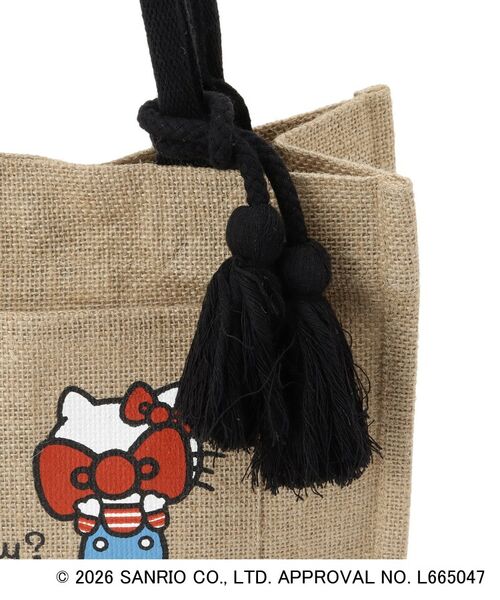 grove / グローブ トートバッグ | 【ハローキティ】ジュートタッセルトート | 詳細20