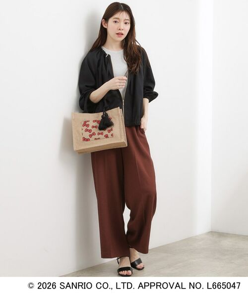 grove / グローブ トートバッグ | 【ハローキティ】ジュートタッセルトート | 詳細4