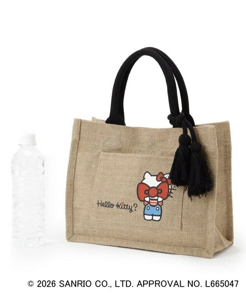 grove / グローブ トートバッグ | 【ハローキティ】ジュートタッセルトート | 詳細7