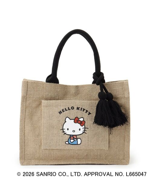 grove / グローブ トートバッグ | 【ハローキティ】ジュートタッセルトート | 詳細8