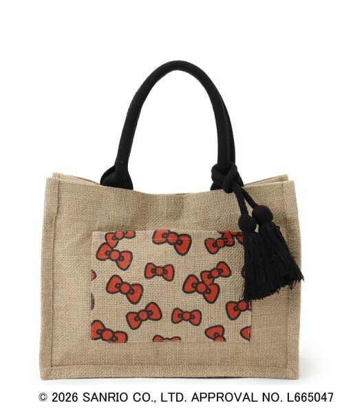 grove / グローブ トートバッグ | 【ハローキティ】ジュートタッセルトート | 詳細9