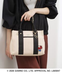 grove / グローブ トートバッグ | 【ハローキティ】Leeスクエア2WAYトート