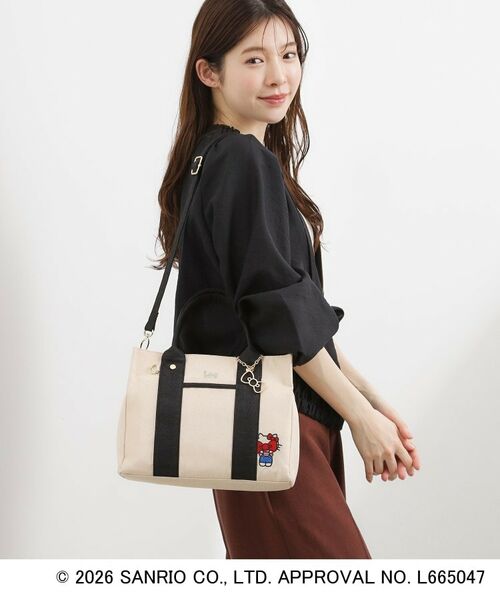 grove / グローブ トートバッグ | 【ハローキティ】Leeスクエア2WAYトート | 詳細6