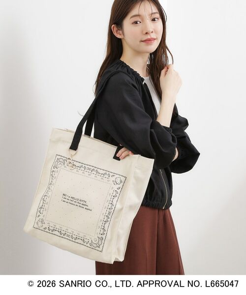 grove / グローブ トートバッグ | 【ハローキティ】バンダナプリント多機能トート | 詳細1