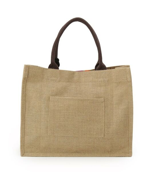 grove / グローブ トートバッグ | ストライプジュートタッセルA4トート | 詳細12