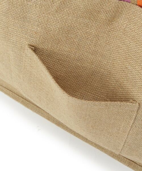 grove / グローブ トートバッグ | ストライプジュートタッセルA4トート | 詳細19