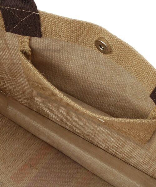 grove / グローブ トートバッグ | ストライプジュートタッセルA4トート | 詳細20