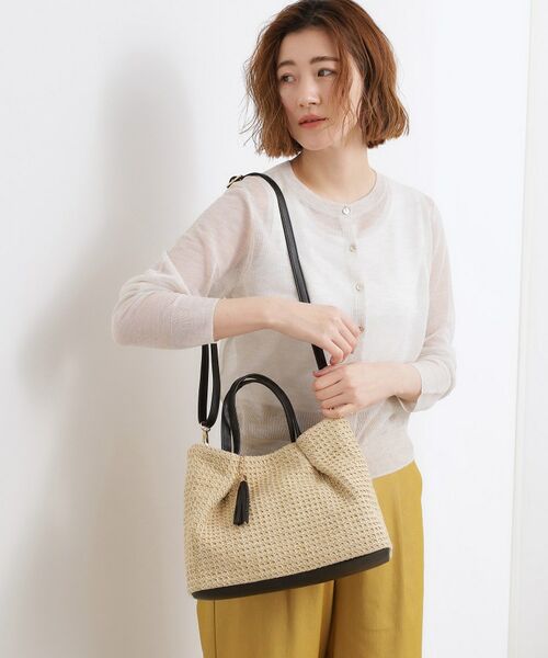 grove / グローブ トートバッグ | タックタッセルPP2WAYトート | 詳細4