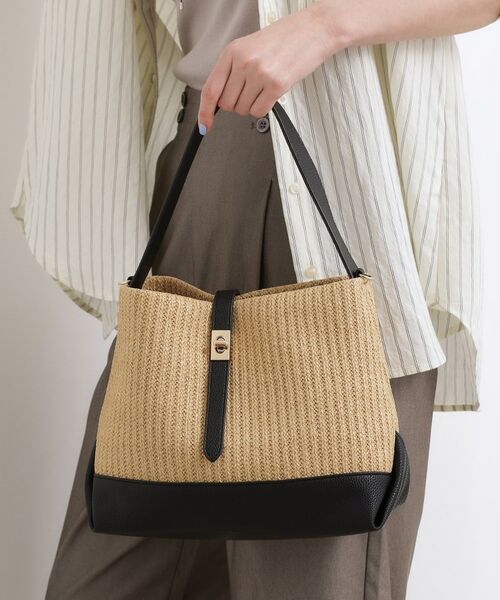 grove / グローブ ショルダーバッグ | ベルトPPダブルショルダー（ブラック(019)）