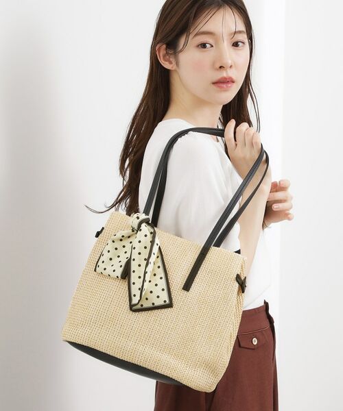 grove / グローブ トートバッグ | PPスカーフ付き2WAYトート | 詳細4