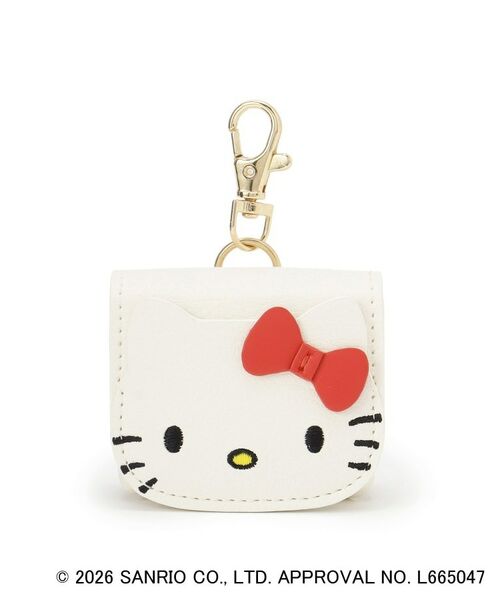 grove / グローブ ポーチ | 【ハローキティ】フラップチャームポーチ（アイボリー(104)）