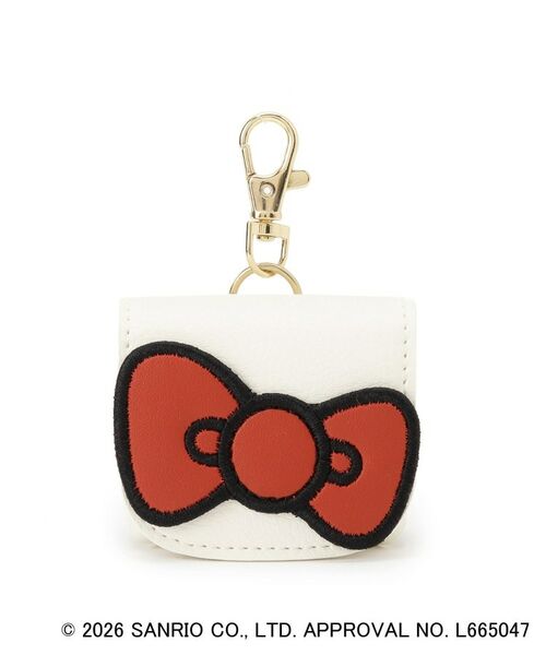 grove / グローブ ポーチ | 【ハローキティ】フラップチャームポーチ（アイボリー(204)）