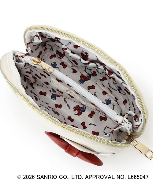 grove / グローブ ポーチ | 【ハローキティ】シェル型フェイスポーチ | 詳細4