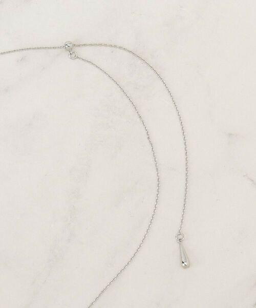grove / グローブ ネックレス・ペンダント・チョーカー | ミニビジューリングY字アジャスタブルネックレス | 詳細3