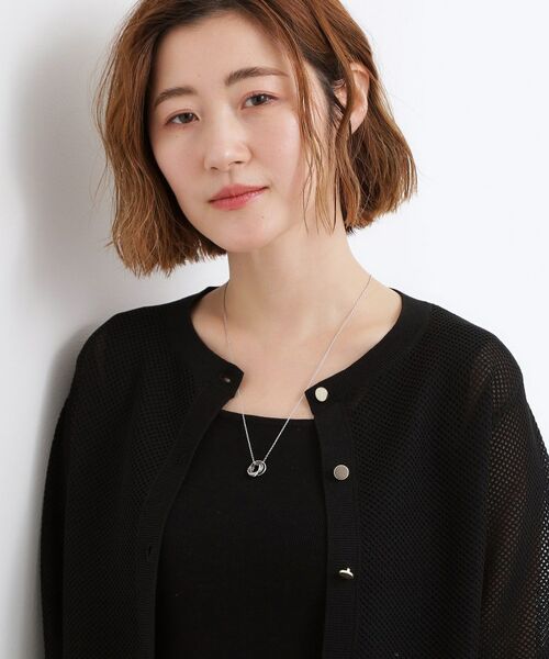 grove / グローブ ネックレス・ペンダント・チョーカー | ミニビジューリングY字アジャスタブルネックレス | 詳細5