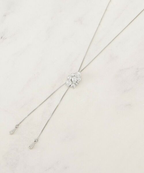 grove / グローブ ネックレス・ペンダント・チョーカー | ビジュースライドネックレス（シルバー(006)）