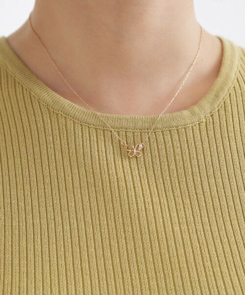 grove / グローブ ネックレス・ペンダント・チョーカー | バタフライプチペンダント | 詳細4