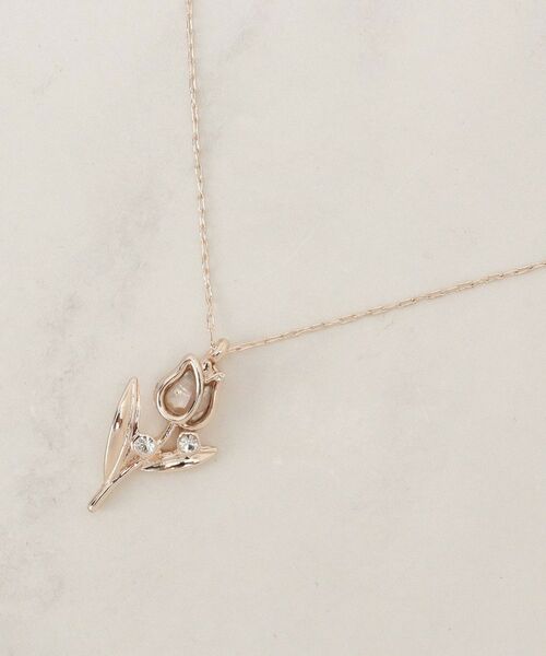 grove / グローブ ネックレス・ペンダント・チョーカー | チューリッププチペンダント（ピンクゴールド(005)）