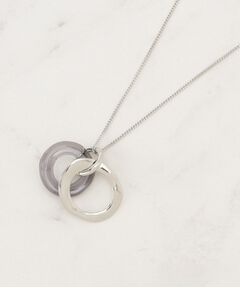 grove / グローブ ネックレス・ペンダント・チョーカー | メタルアクリルリングネックレス