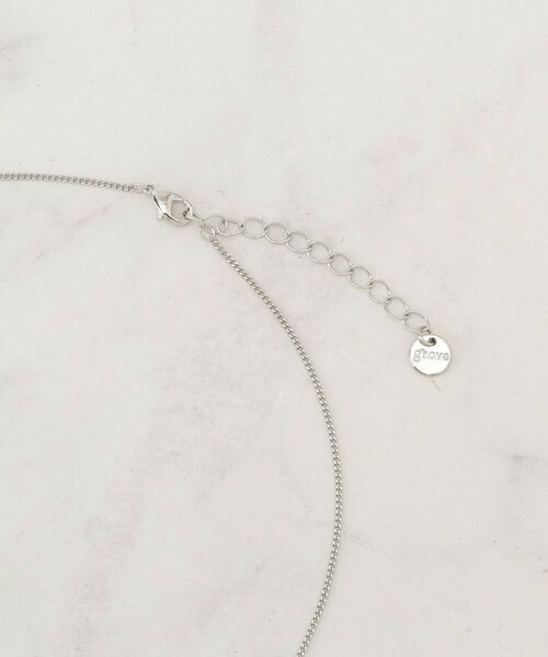 grove / グローブ ネックレス・ペンダント・チョーカー | メタルアクリルリングネックレス | 詳細3