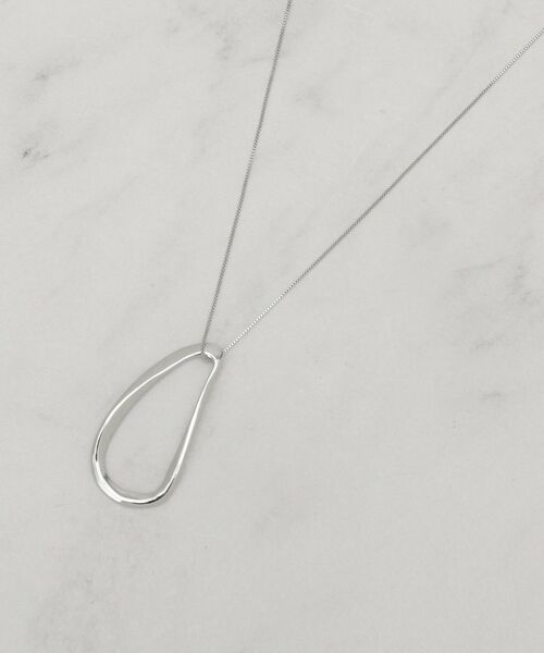 grove / グローブ ネックレス・ペンダント・チョーカー | 【ネックホルダー】メタルオーバルネックレス（シルバー(006)）