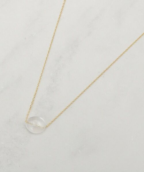 grove / グローブ ネックレス・ペンダント・チョーカー | 天然石Y字ネックレス【日本製】（クリスタル/透明(000)）