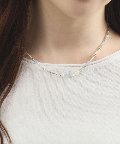 grove / グローブ ネックレス・ペンダント・チョーカー | ランダムビーズショートネックレス | 詳細4