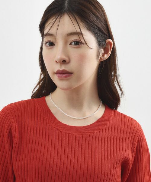 grove / グローブ ネックレス・ペンダント・チョーカー | プチパール調ショートネックレス | 詳細5