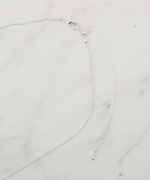 grove / グローブ ネックレス・ペンダント・チョーカー | ストーン調メタルショートネックレス | 詳細3