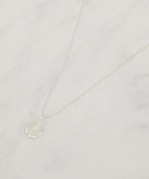 grove / グローブ ネックレス・ペンダント・チョーカー | ストーン調メタルショートネックレス（アイボリー(004)）
