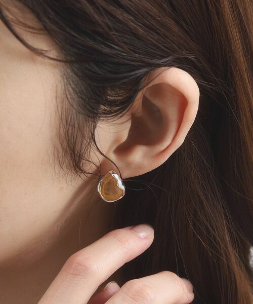 grove / グローブ ピアス・イヤリング | ストーン調スタッドピアス | 詳細4