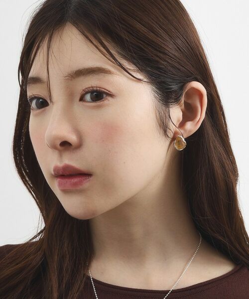 grove / グローブ ピアス・イヤリング | ストーン調スタッドピアス | 詳細5