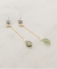 grove / グローブ ピアス・イヤリング | 天然石フェイクパールピアス【日本製】