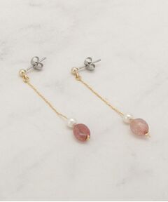 grove / グローブ ピアス・イヤリング | 天然石フェイクパールピアス【日本製】