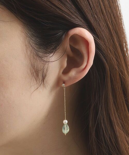 grove / グローブ ピアス・イヤリング | 天然石フェイクパールピアス【日本製】 | 詳細4