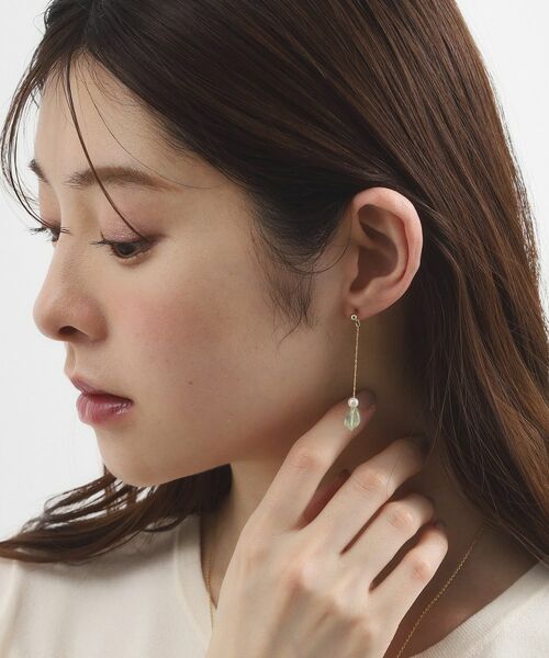 grove / グローブ ピアス・イヤリング | 天然石フェイクパールピアス【日本製】 | 詳細5