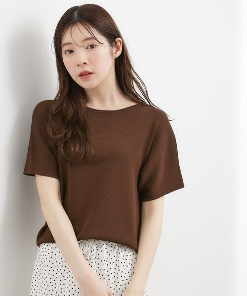 grove / グローブ ニット・セーター | 【シリーズ累計32万枚！名品ニット】やわらかドライタッチ ドルマンニット | 詳細14