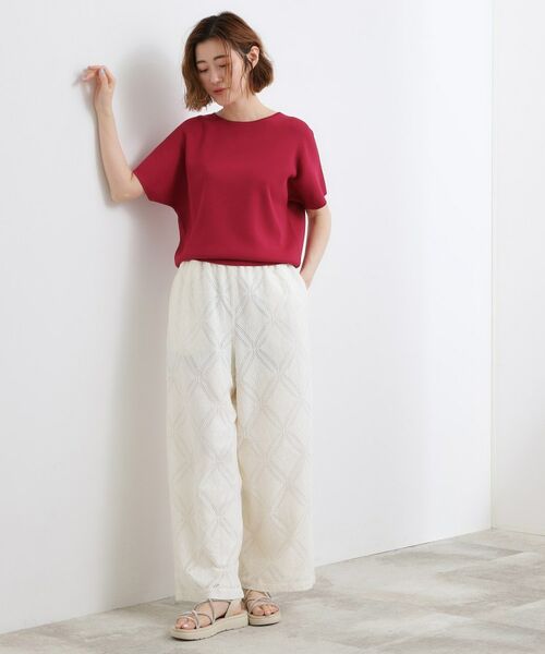 grove / グローブ ニット・セーター | 【シリーズ累計32万枚！名品ニット】やわらかドライタッチ ドルマンニット | 詳細19