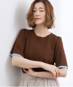 grove / グローブ ニット・セーター | 【シリーズ累計32万枚！名品ニット】やわらかドライタッチ スカラップスリーブニット