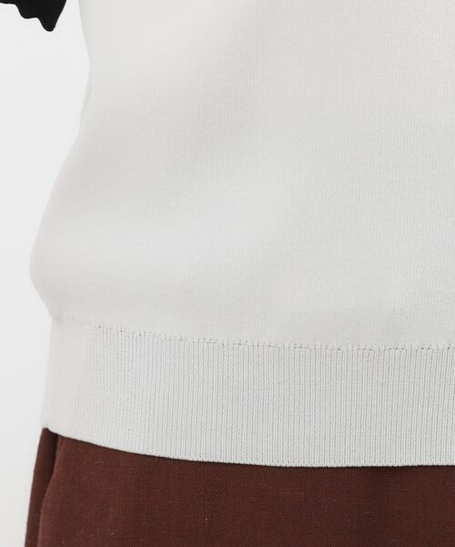 grove / グローブ ニット・セーター | 【名品】やわらかドライタッチ スカラップスリーブニット | 詳細14