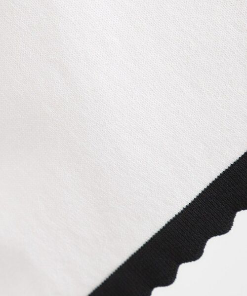 grove / グローブ ニット・セーター | 【名品】やわらかドライタッチ スカラップスリーブニット | 詳細8