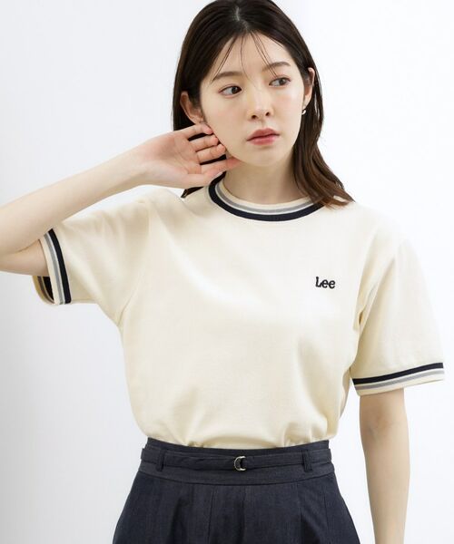 grove / グローブ カットソー | 【Lee】SEEDSTICH TEE（オフホワイト(003)）