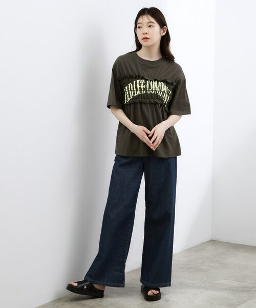 grove / グローブ Tシャツ | 【Lee】SHIRRING H／S TEE | 詳細10
