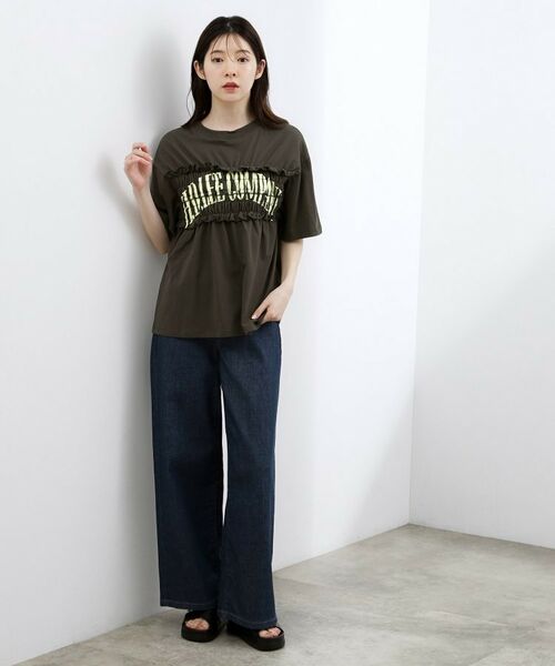 grove / グローブ Tシャツ | 【Lee】SHIRRING H／S TEE | 詳細11