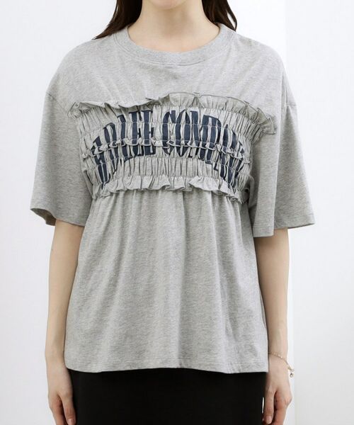 grove / グローブ Tシャツ | 【Lee】SHIRRING H／S TEE | 詳細13